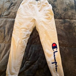 Grey champion joggers